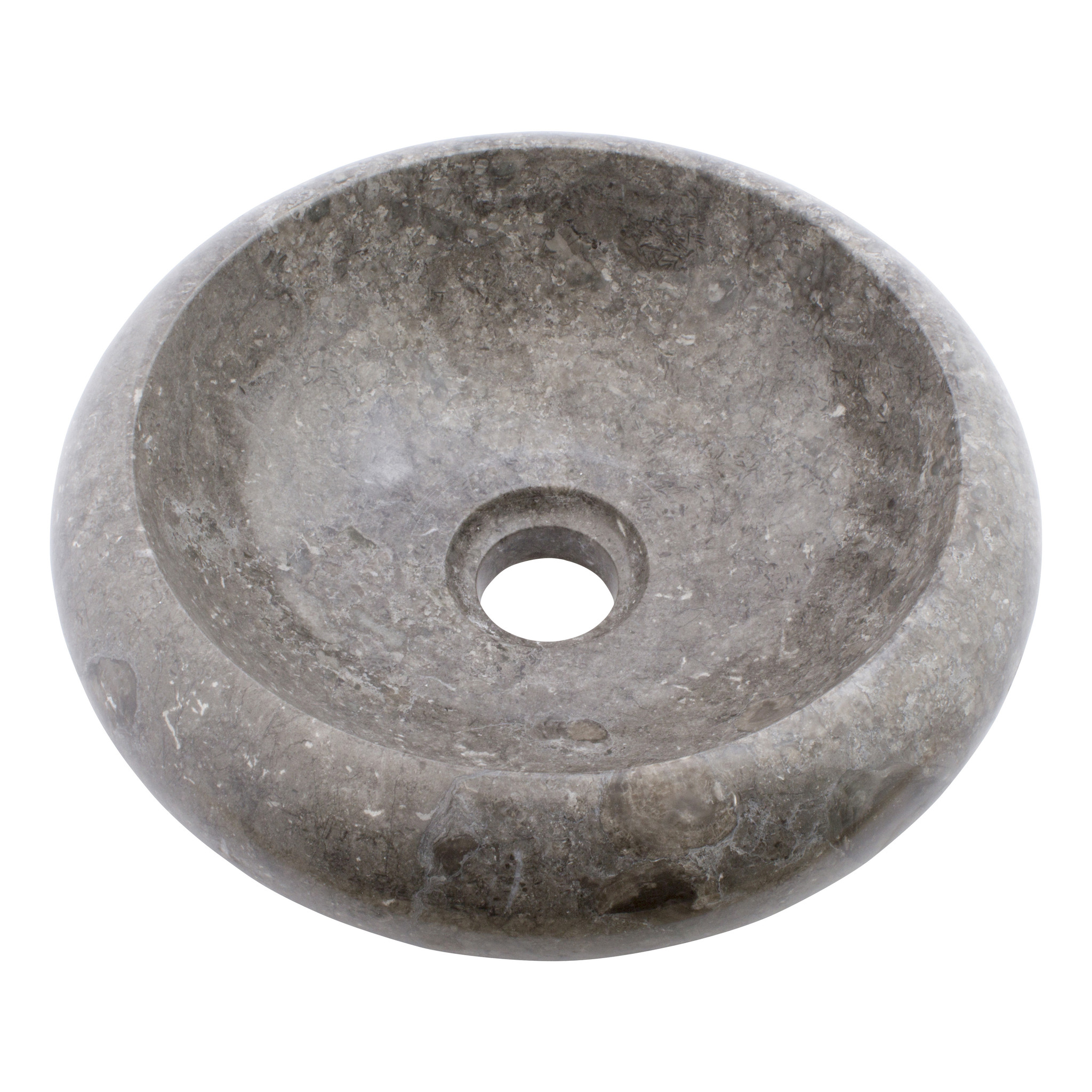 Gray Marble Wash Bowl Donut O 30 X H 10 Cm Indomarmer