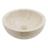Creme Marmor WC-Becken Ø 30 x H 12 cm