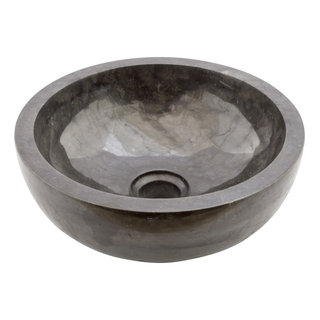 Indomarmer Toiletfontein Zwart Marmer Ø 30 x H 12 cm