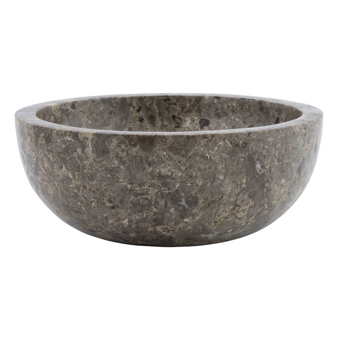 Indomarmer Grauem Marmor WC-Becken Ø 30 x H 12 cm