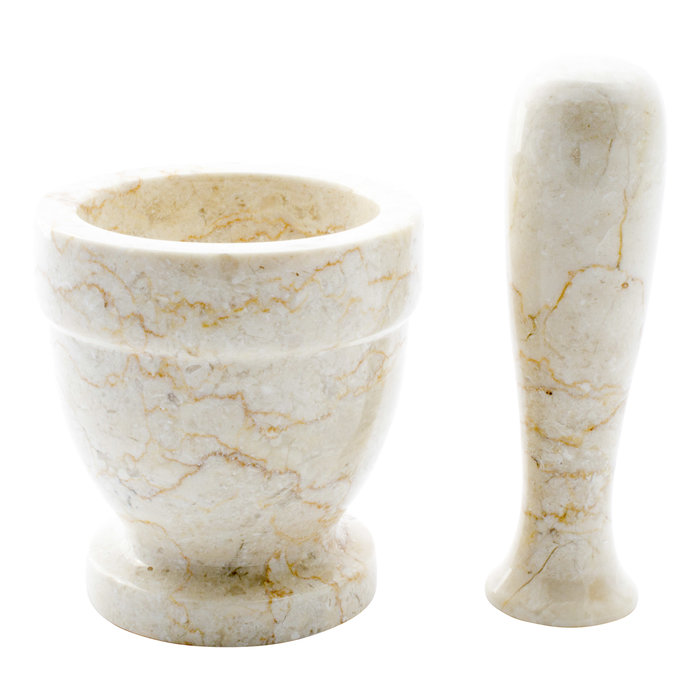 Indomarmer Vijzel Crème Marmer