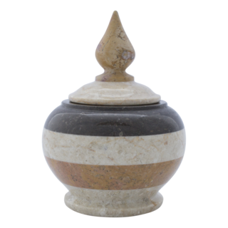 Indomarmer Canister H13cm Ø 11cm