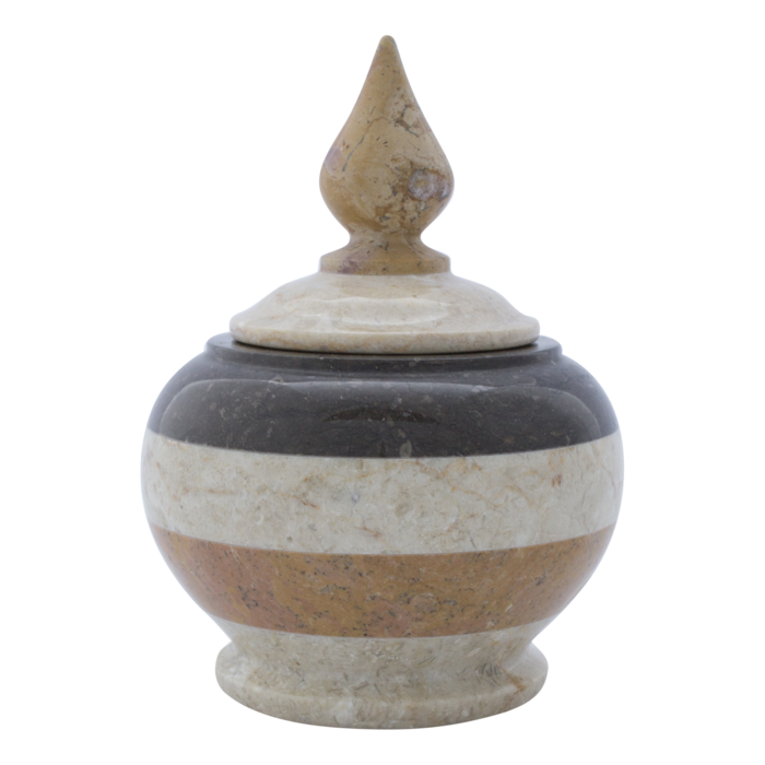 Indomarmer Canister H13cm Ø 11cm