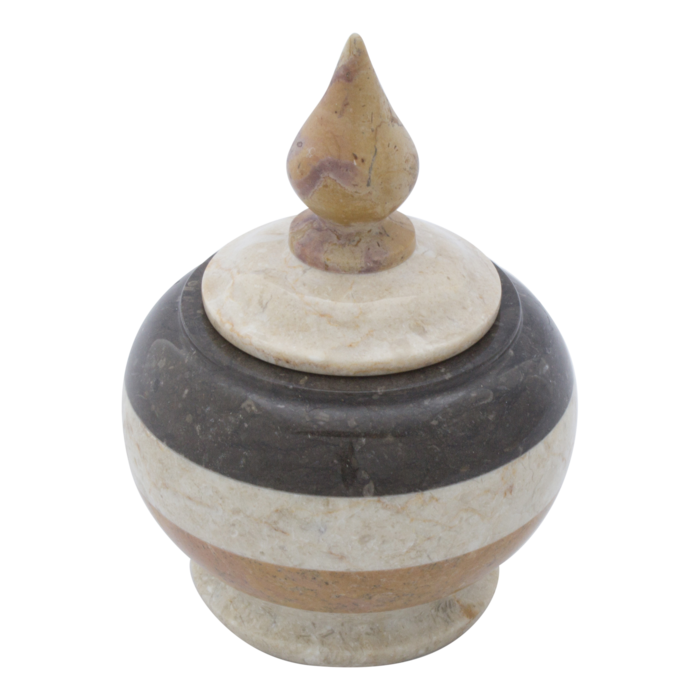 Indomarmer Canister H13cm Ø 11cm