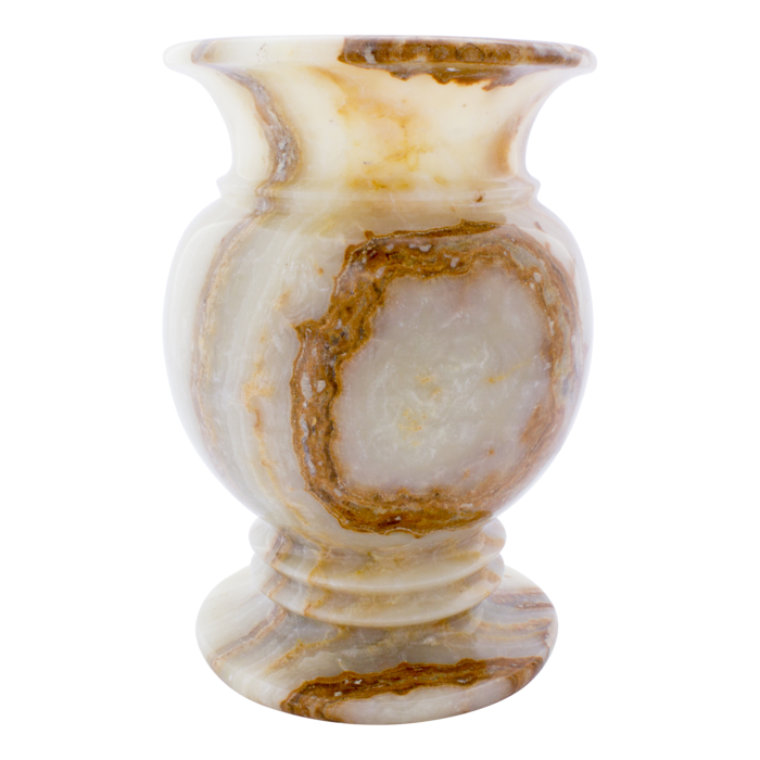 Indomarmer Set Vases of Onyx Ø 20 x h 30