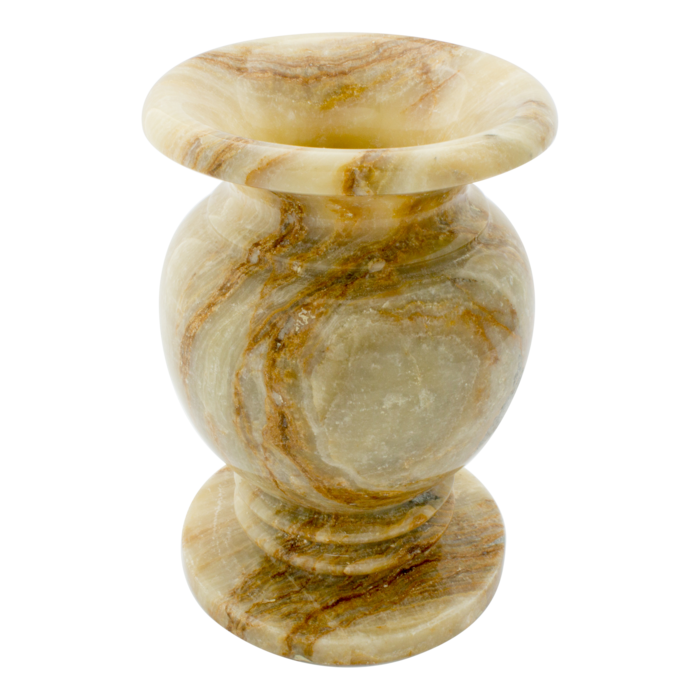 Indomarmer Onyx Vase Ø 20 x h 30