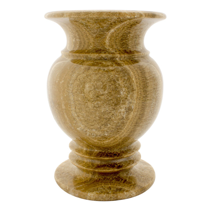 Indomarmer Satz Onyx Vasen Ø 20 x h 30