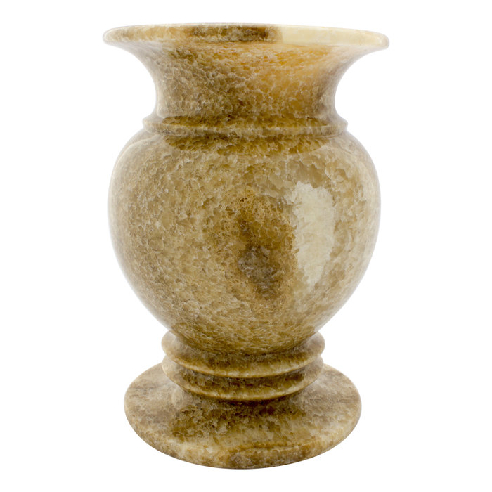 Indomarmer Satz Onyx Vasen Ø 20 x h 30