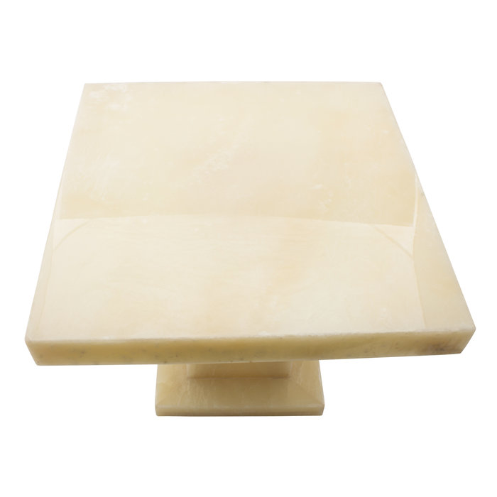 Indomarmer Onyx Side table Square 50x50x40 cm