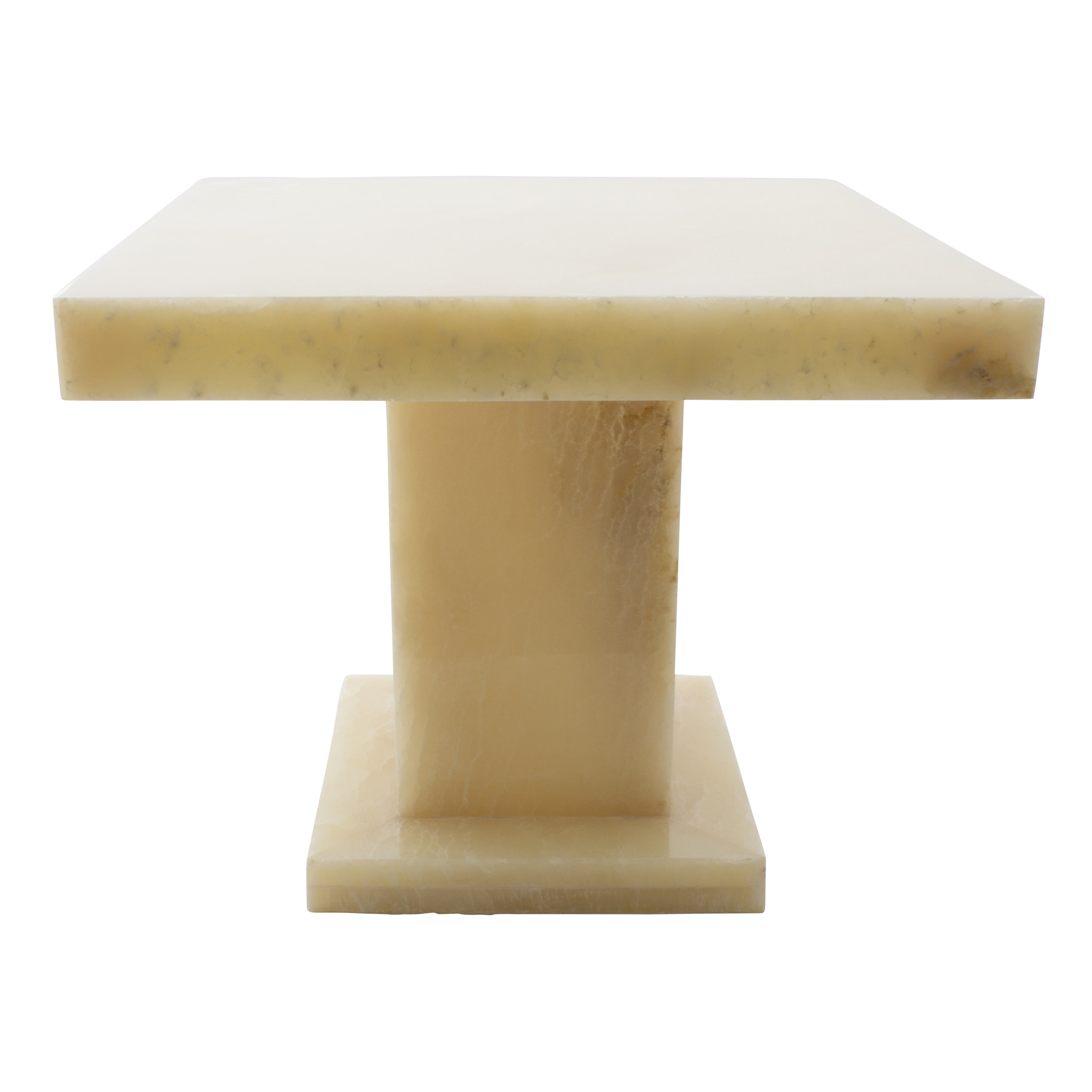 Indomarmer Onyx Side table Square 50x50x40 cm