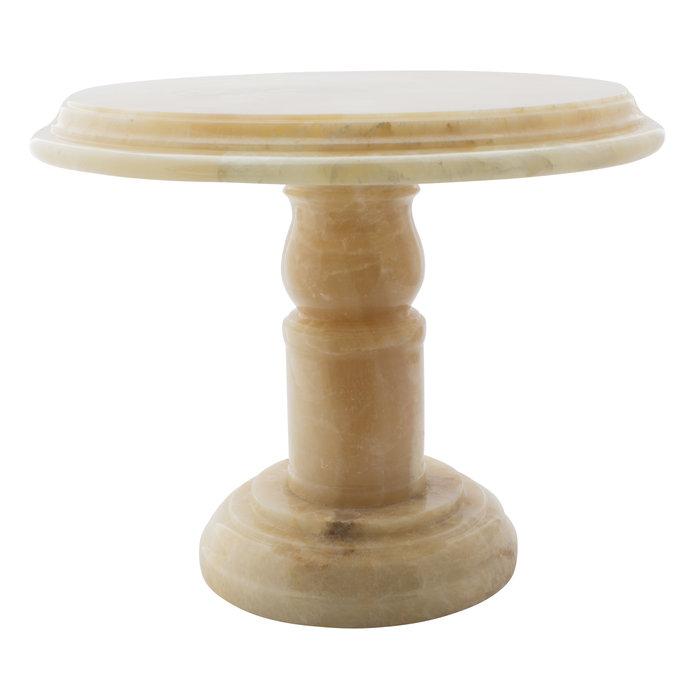 Indomarmer Onyx Side table Round Ø50xH40 cm