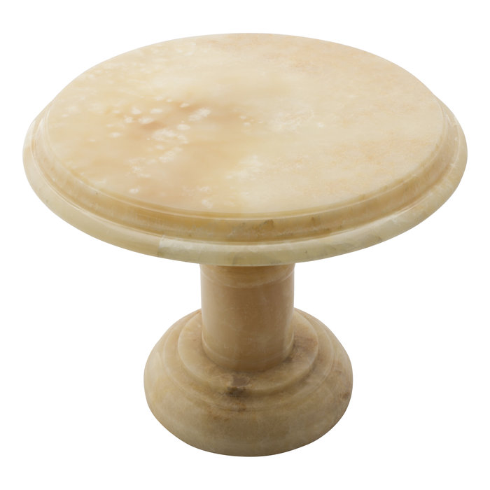 Indomarmer Onyx Bijzettafel Rond Ø50xH40 cm