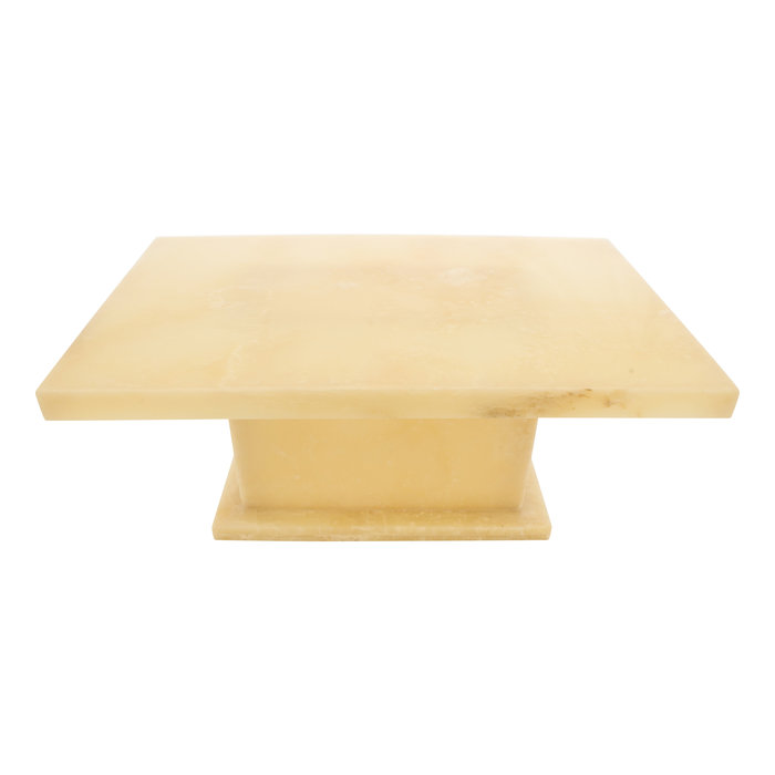 Indomarmer Onyx Couchtisch Rechteck 110x70x45 cm