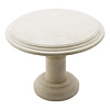 Side table Round Ø50xH40 cm Cream Marble