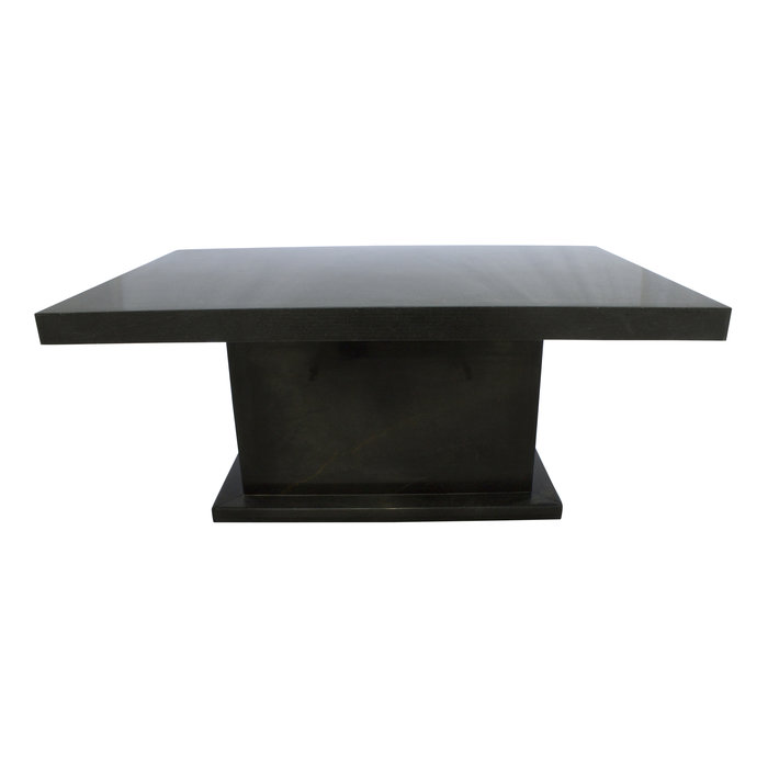 Indomarmer Couchtisch Rechteck 110x70x45 cm Schwarz Marmor