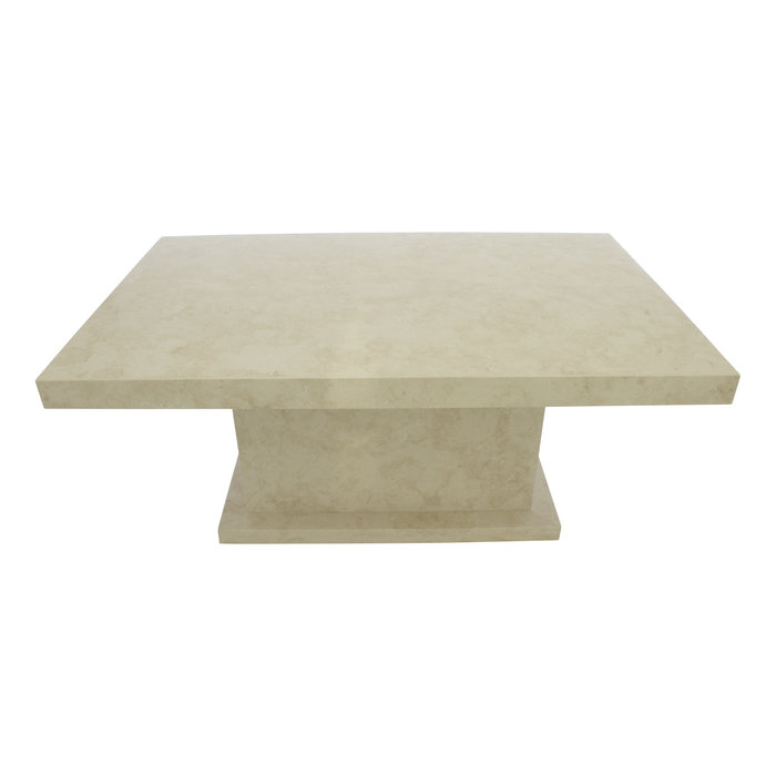 Indomarmer Marmeren salontafel 110x70x45 cm rechthoek crème