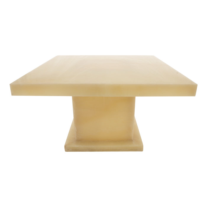 Indomarmer Onyx Coffee table Square 80x80x45 cm