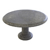 Coffee table Round Ø80xH45 cm Grey Marble