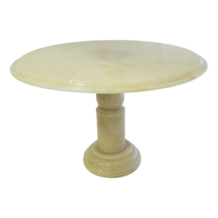 Indomarmer Onyx Esstisch Rund Ø120xH79 cm