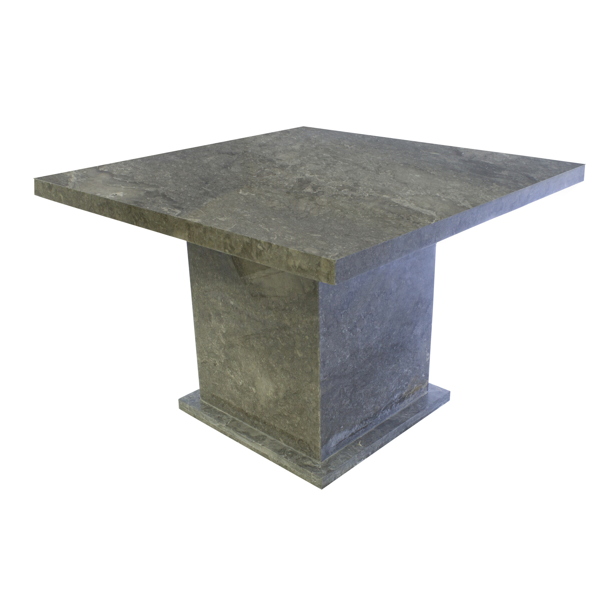 Indomarmer Dining table Square 120x120x79 cm Grey Marble