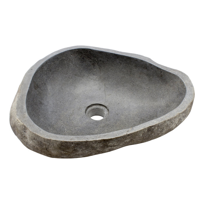 Indomarmer Rivierstenen Waskom 45x39x15cm