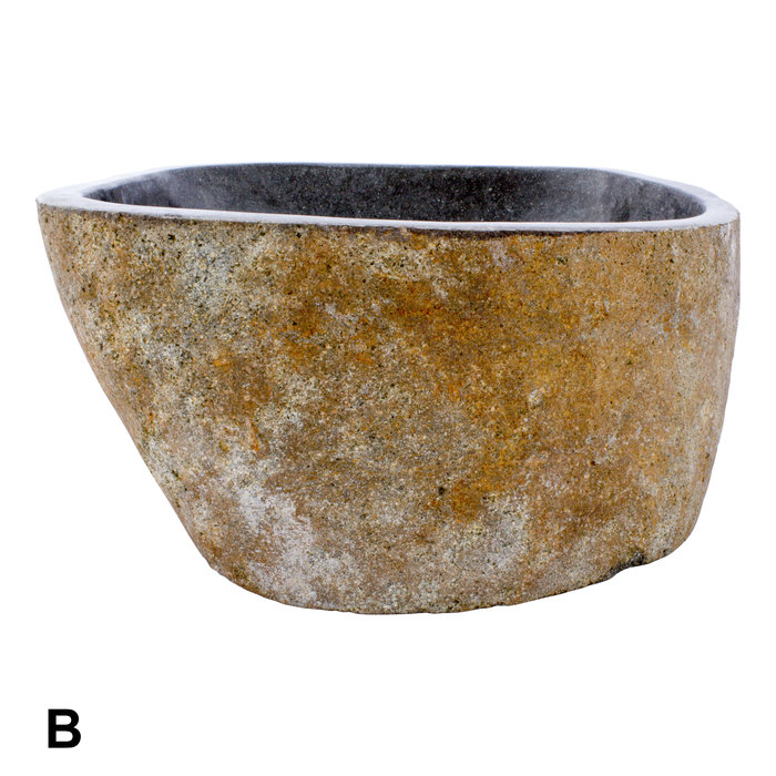 Indomarmer River Stone Washbasin Set