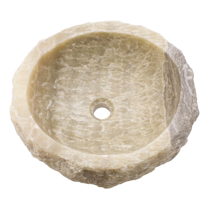 Indomarmer Waskom van Zwart Onyx 47x44x15cm