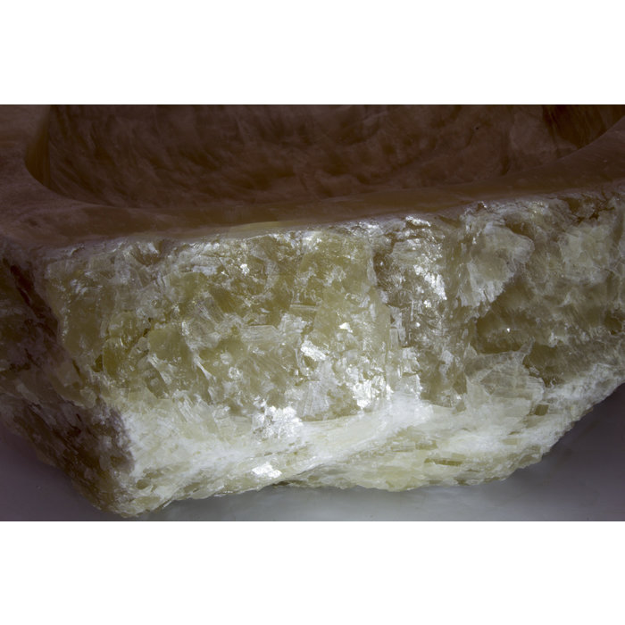 Indomarmer Waschbecken aus Onyx 44x41x15cm