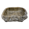 Indomarmer Waskom van Zwart Onyx 52x45x15cm