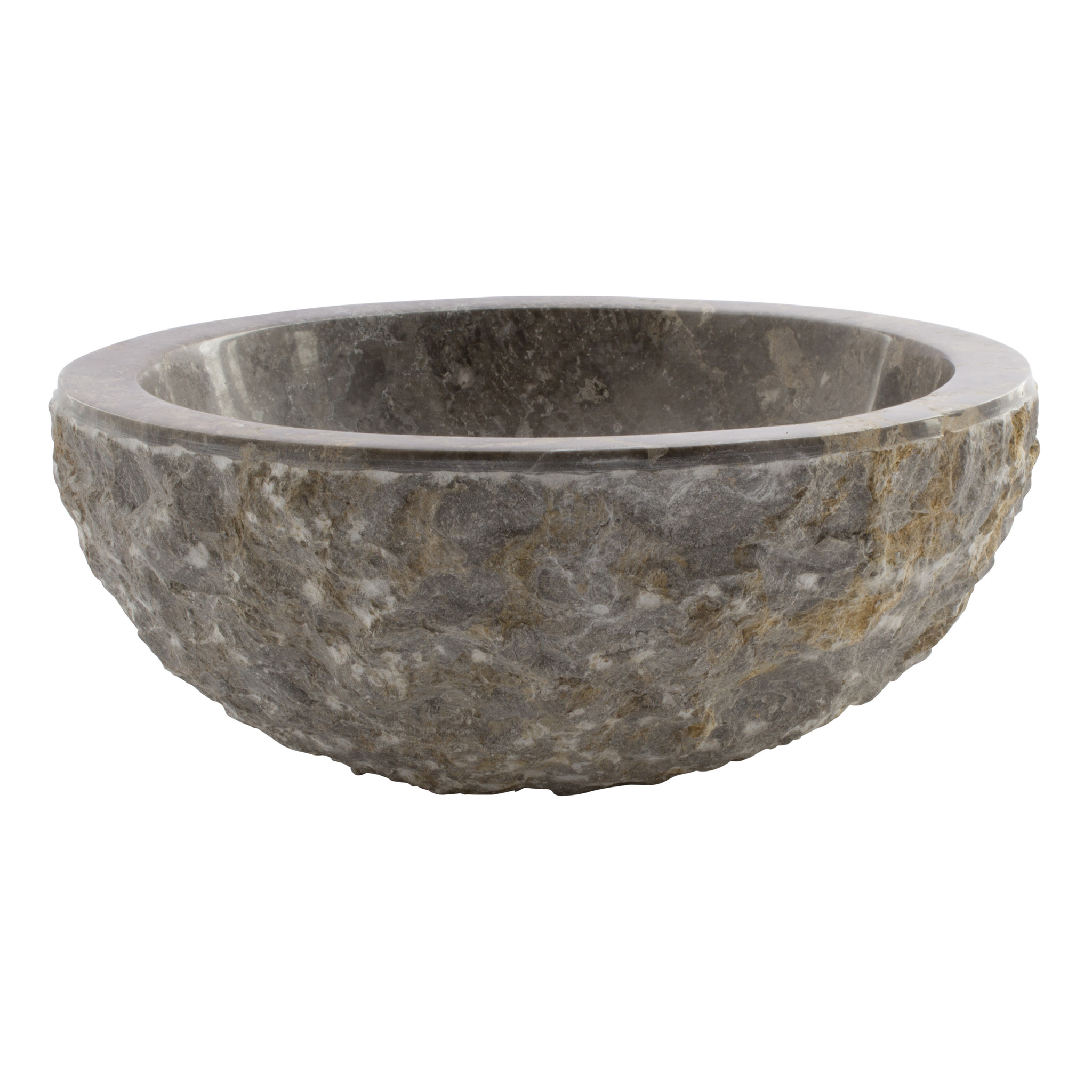 Indomarmer Gray Marble Toilet Fountain Full-Marmo Ø 30 x H 12 cm