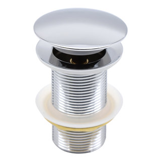 Indomarmer Pop-up Afvoerplug 9 cm Chroom