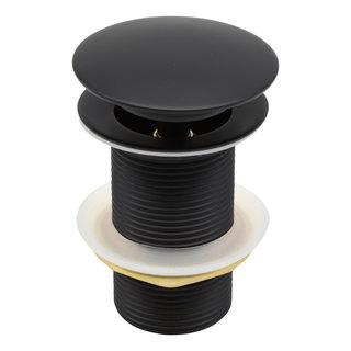 Indomarmer Pop-up Drain Plug 9 cm Matt Black