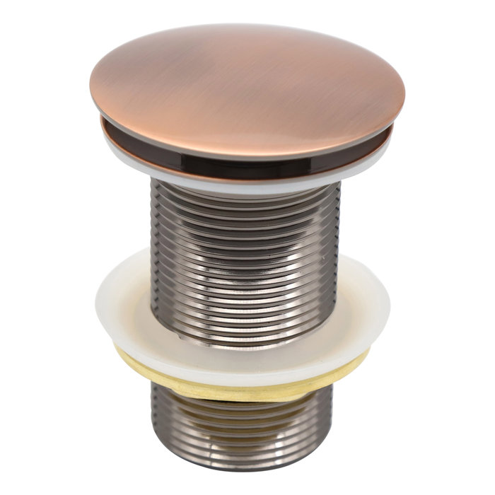 Indomarmer Pop-up Drain Plug with Long Shaft 9 cm Bronze