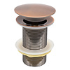 Pop-up Afvoerplug met Lange Schacht 9 cm Brons