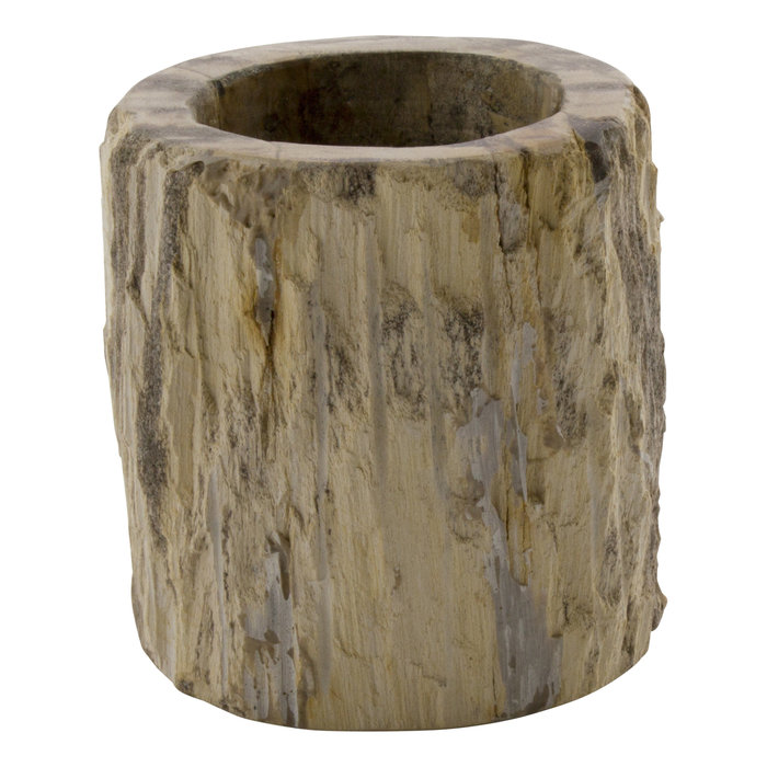 Indomarmer 4-Piece Petrified Wood Bath Set Liana