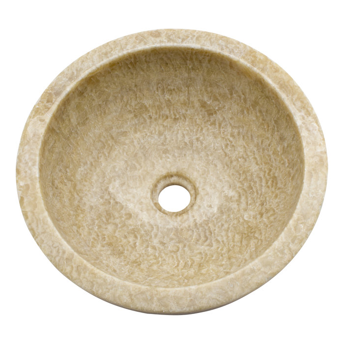 Indomarmer Sunset Onyx Waskom Ø 40 x H 15 cm