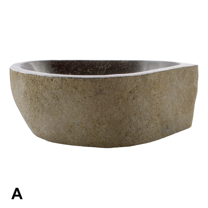 Indomarmer River Stone Washbasin Set