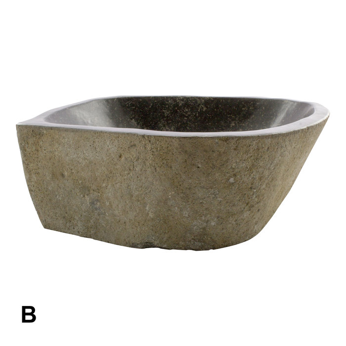 Indomarmer River Stone Washbasin Set