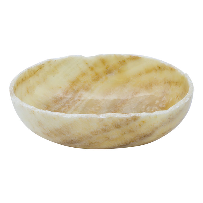 Indomarmer Obstschale aus Onyx