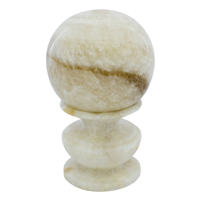 Indomarmer Sphere Lamp Onyx