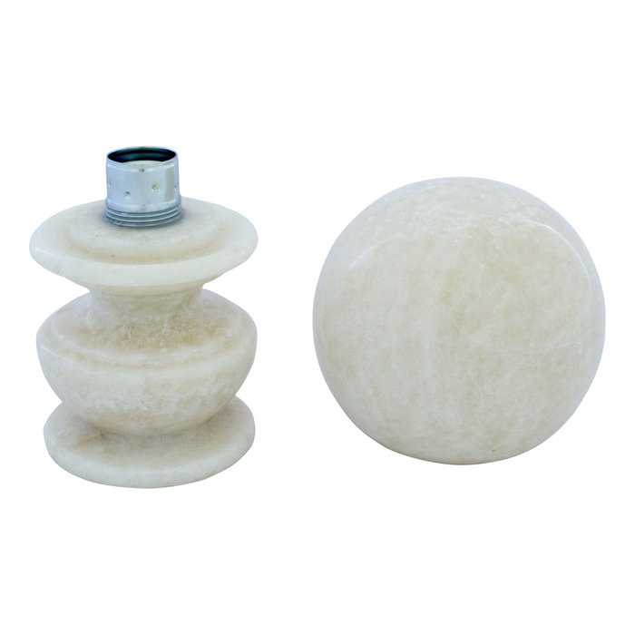 Indomarmer Sphere Lamp Onyx