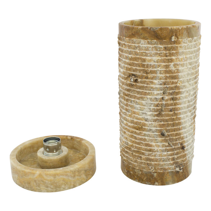 Indomarmer Cylinder Table lamp Onyx