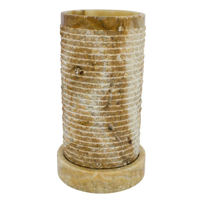 Indomarmer Cylinder Table lamp Onyx