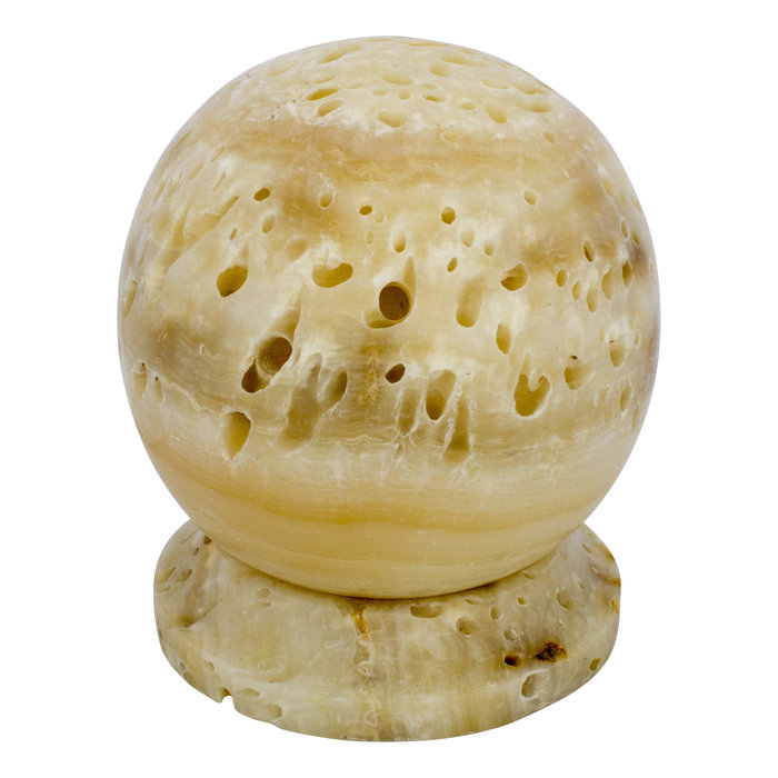 Indomarmer Ball lamp Onyx