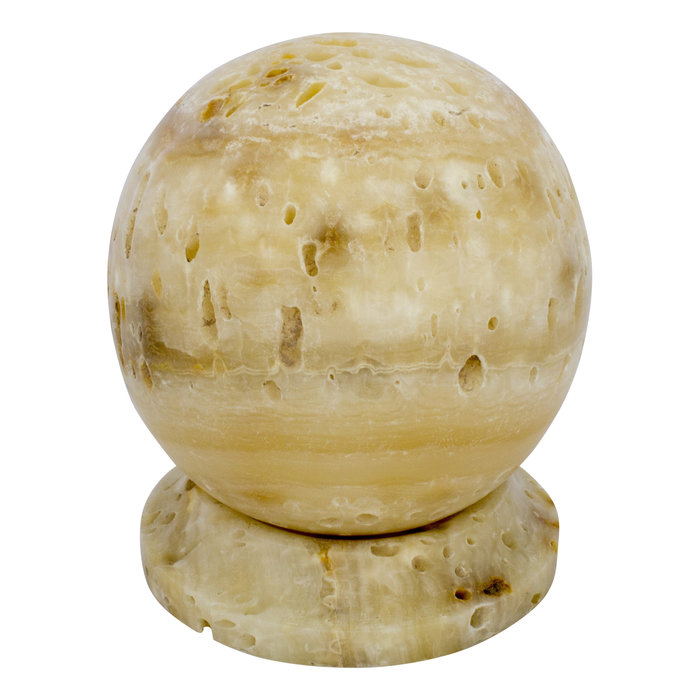Indomarmer Ball lamp Onyx