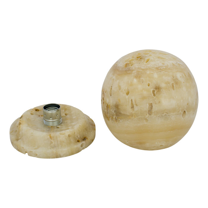 Indomarmer Ball lamp Onyx
