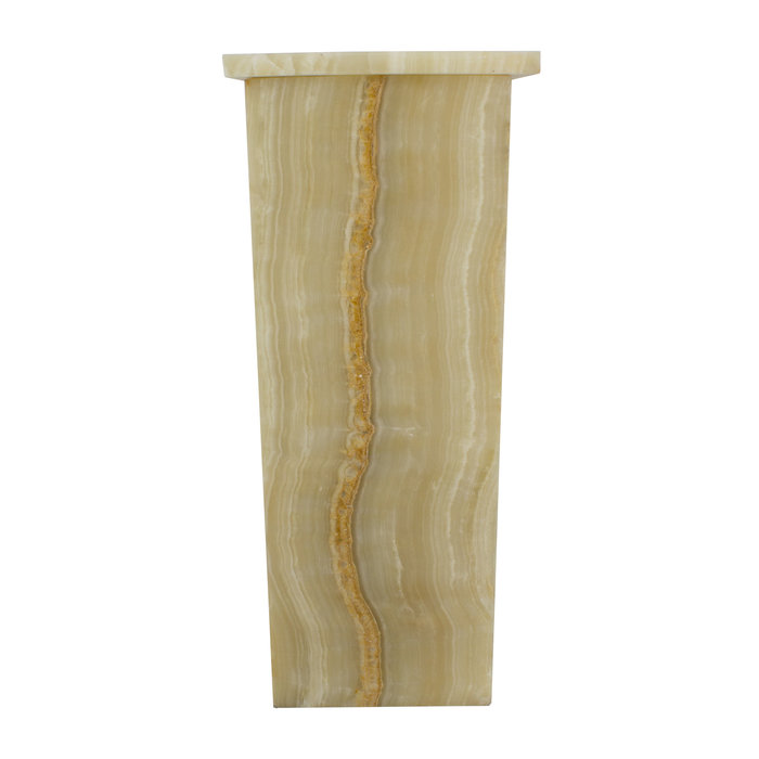 Indomarmer Square Lampe Aus Onyx Höhe 65 cm