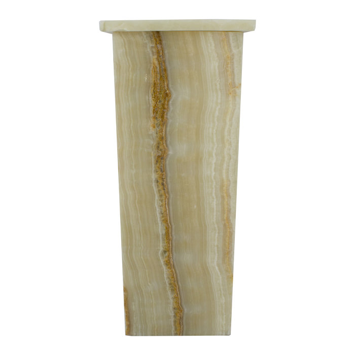 Indomarmer Square Lampe Aus Onyx Höhe 65 cm