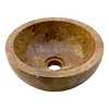 Indomarmer Toiletfontein Rood Marmer Ø 30 x H 12 cm