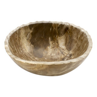Indomarmer Petrified Wood Fruit bowl